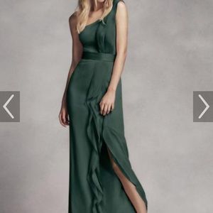 Vera Wang - Forest Green Bridesmaid Dress